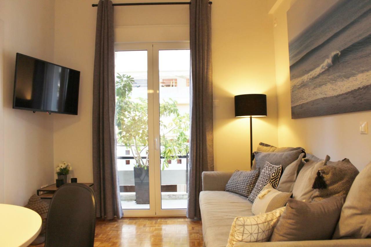 Apartamento Athenian Hub Luxe Loft Exterior foto