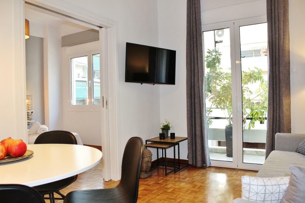 Apartamento Athenian Hub Luxe Loft Exterior foto