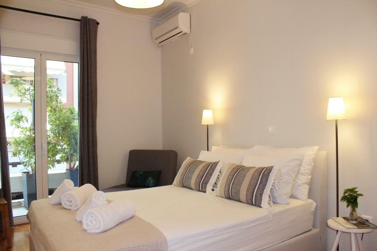 Apartamento Athenian Hub Luxe Loft Exterior foto